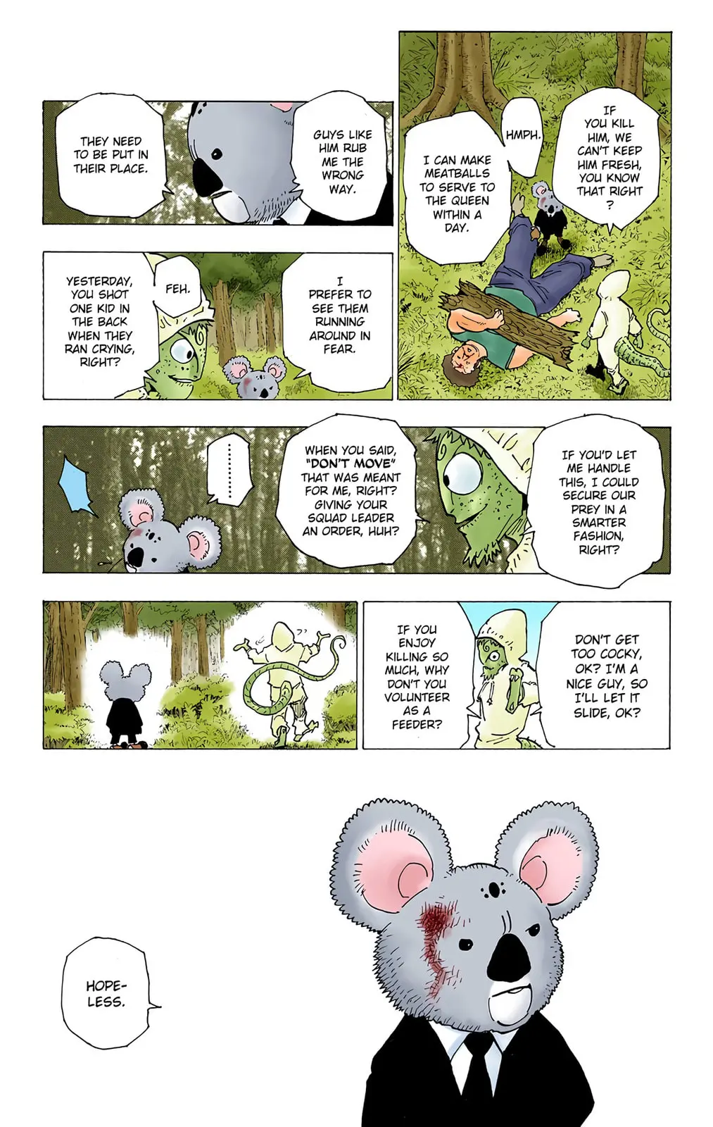 Hunter x Hunter Colored Manga, chapter 189, page 9