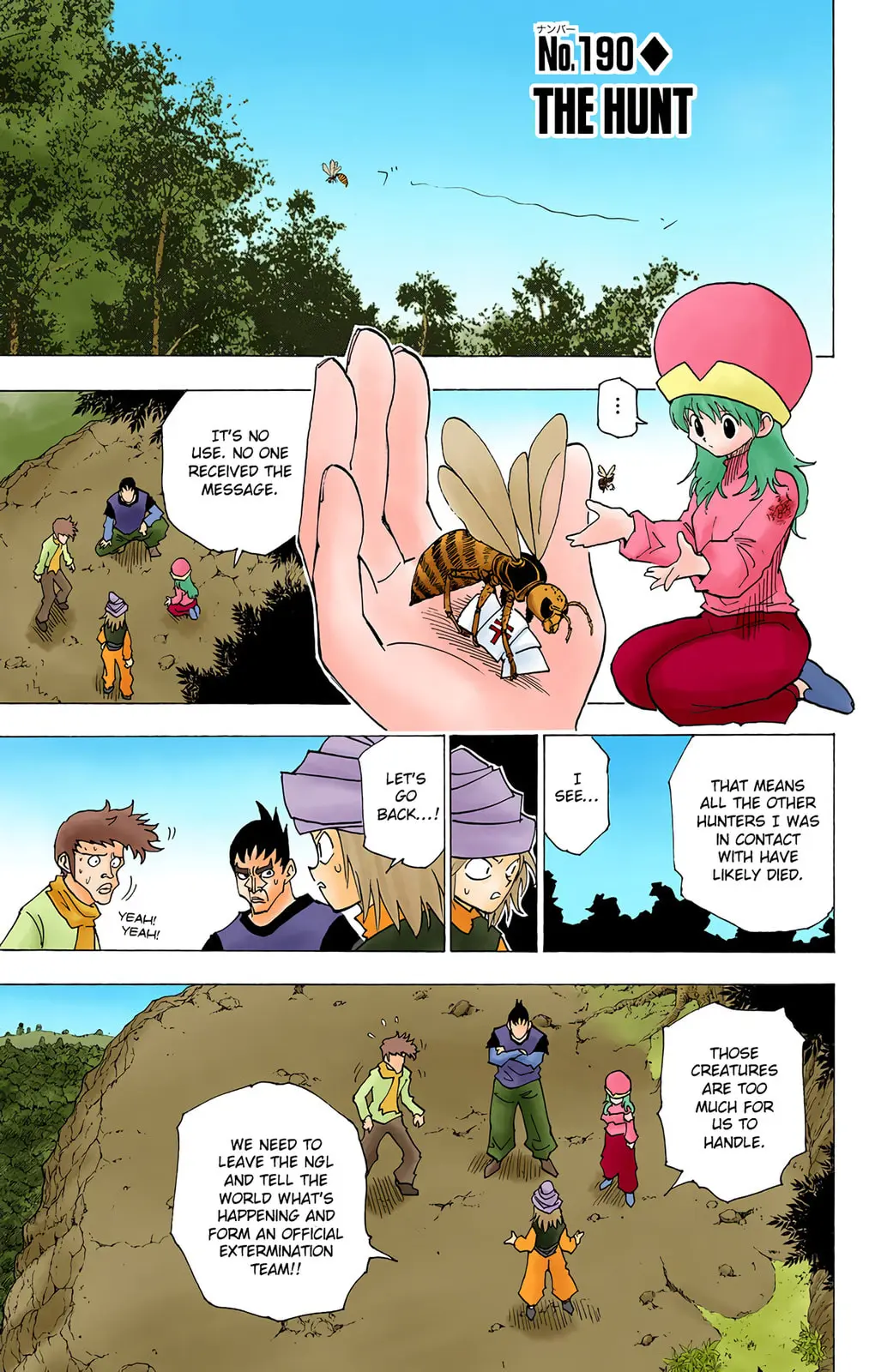 Hunter x Hunter Colored Manga, chapter 190, page 1