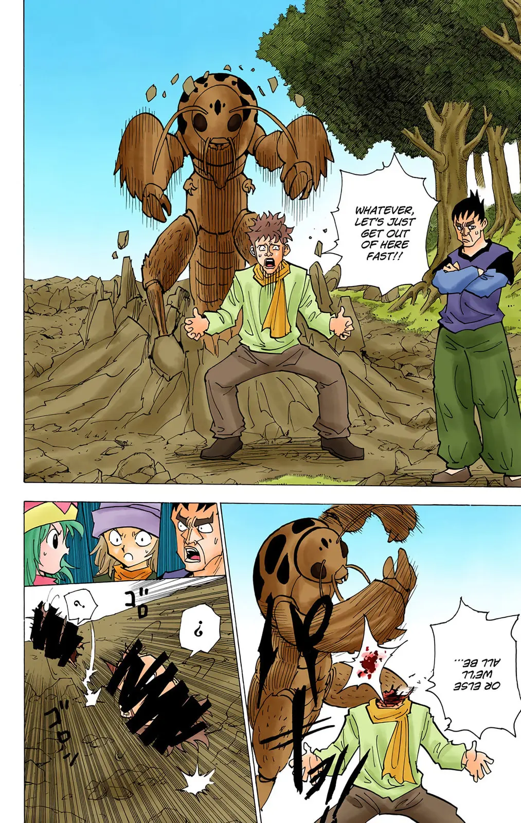 Hunter x Hunter Colored Manga, chapter 190, page 2