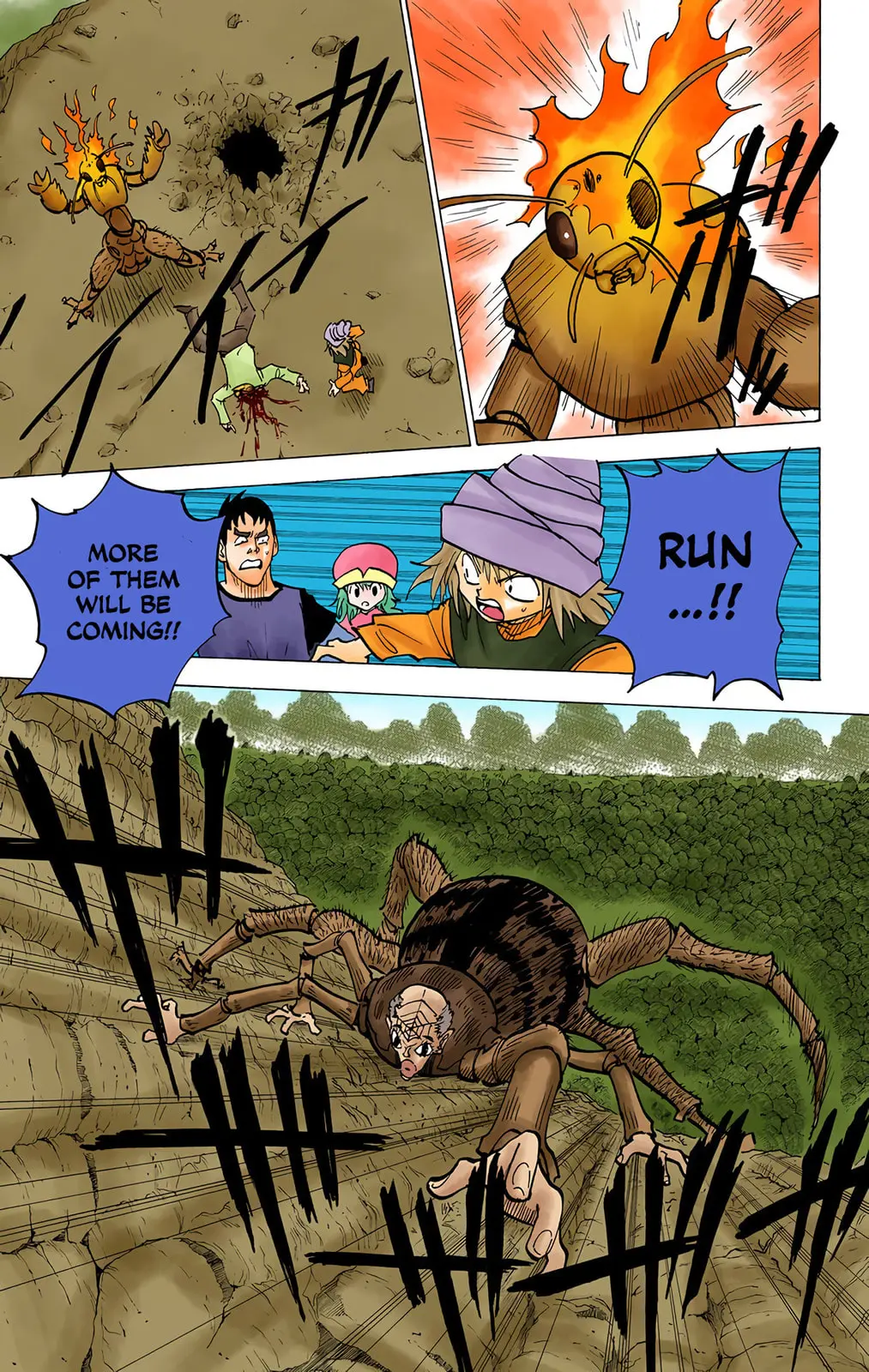 Hunter x Hunter Colored Manga, chapter 190, page 5