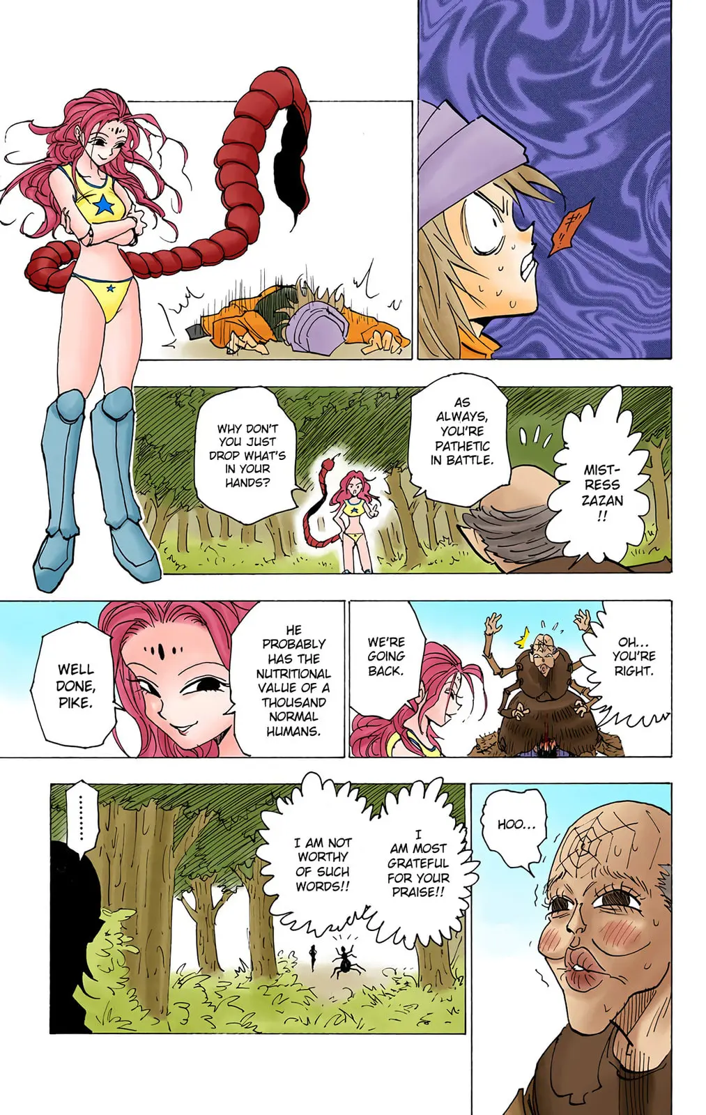 Hunter x Hunter Colored Manga, chapter 190, page 11