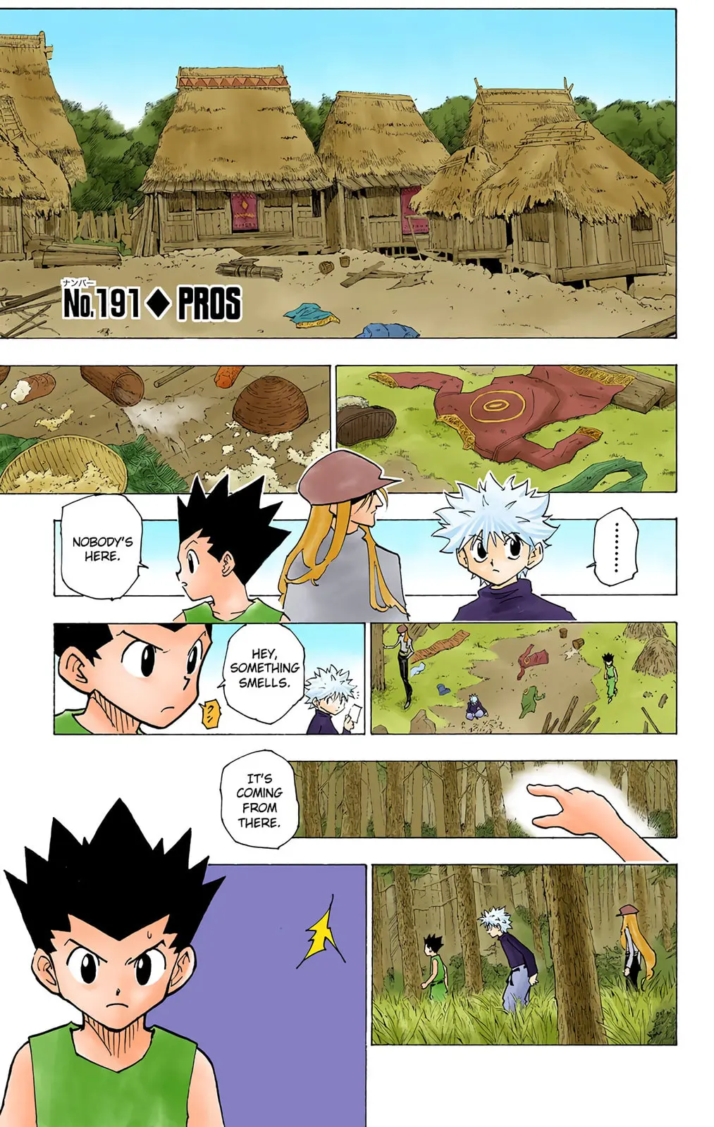 Hunter x Hunter Colored Manga, chapter 191, page 1