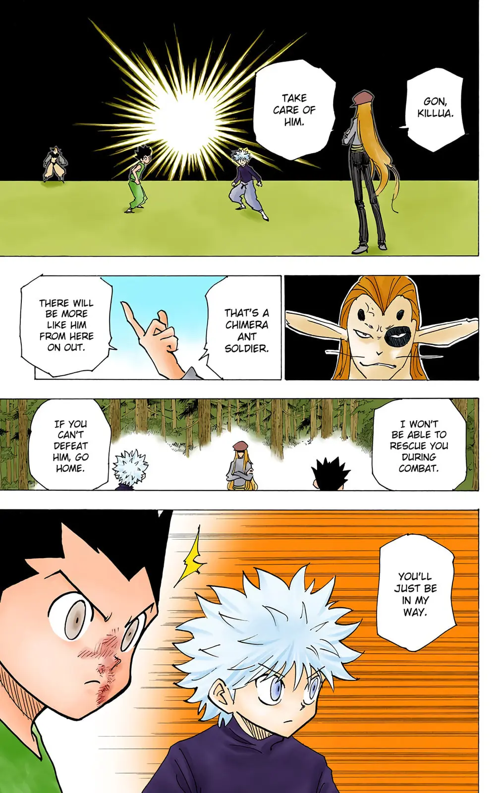 Hunter x Hunter Colored Manga, chapter 191, page 7