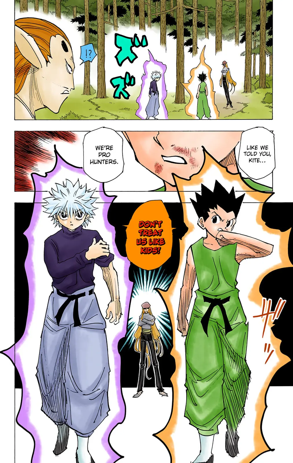 Hunter x Hunter Colored Manga, chapter 191, page 8