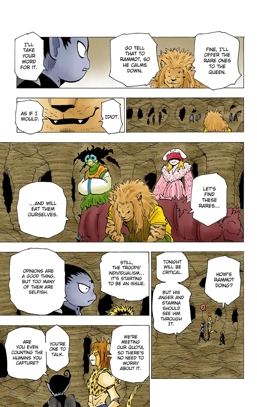 Hunter x Hunter Colored Manga, chapter 192, page 5