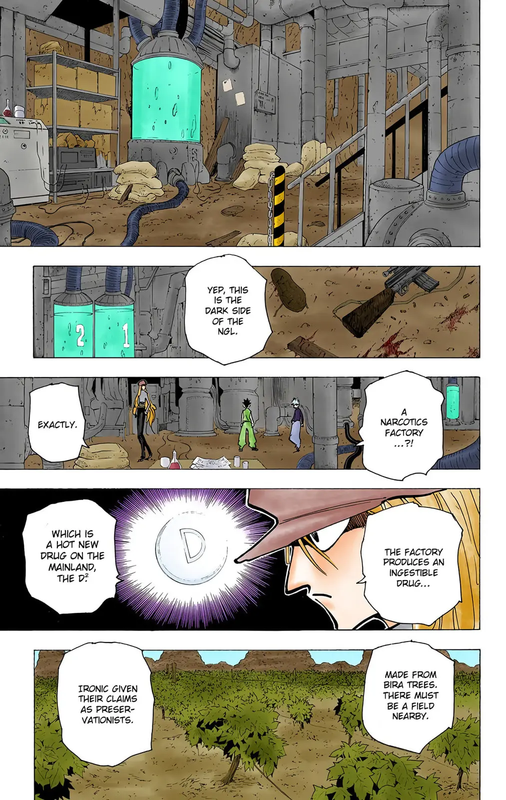 Hunter x Hunter Colored Manga, chapter 192, page 9