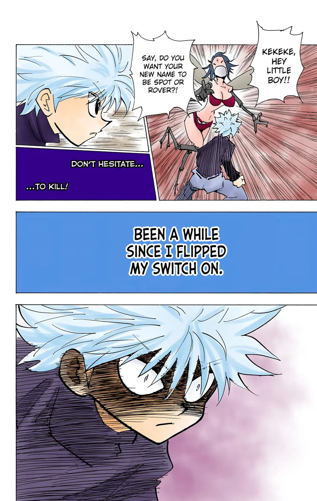 Hunter x Hunter Colored Manga, chapter 193, page 4