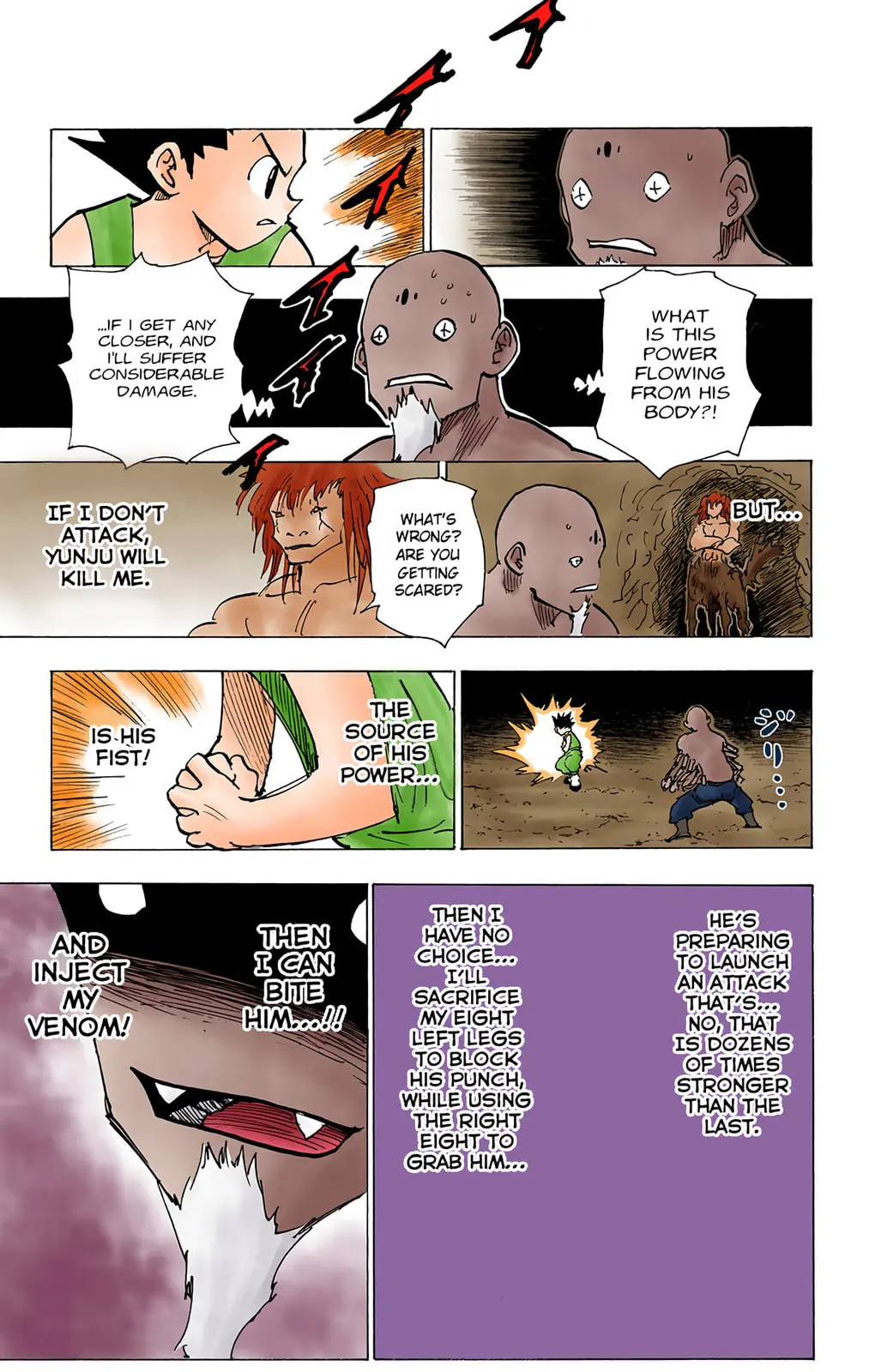 Hunter x Hunter Colored Manga, chapter 193, page 9