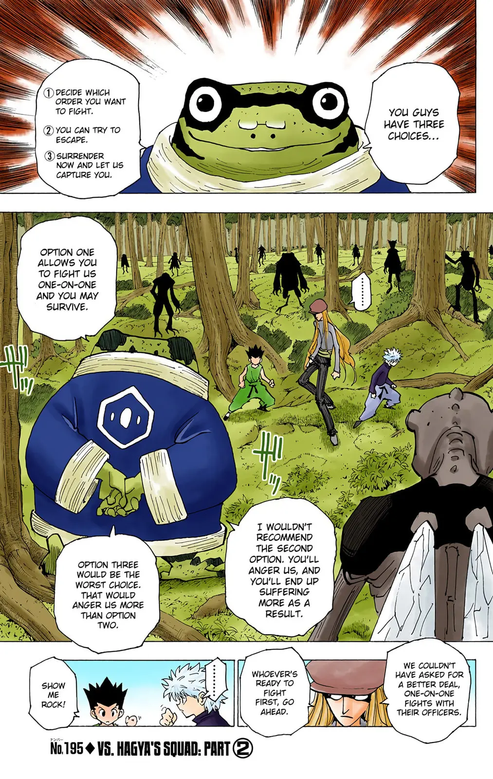 Hunter x Hunter Colored Manga, chapter 195, page 1