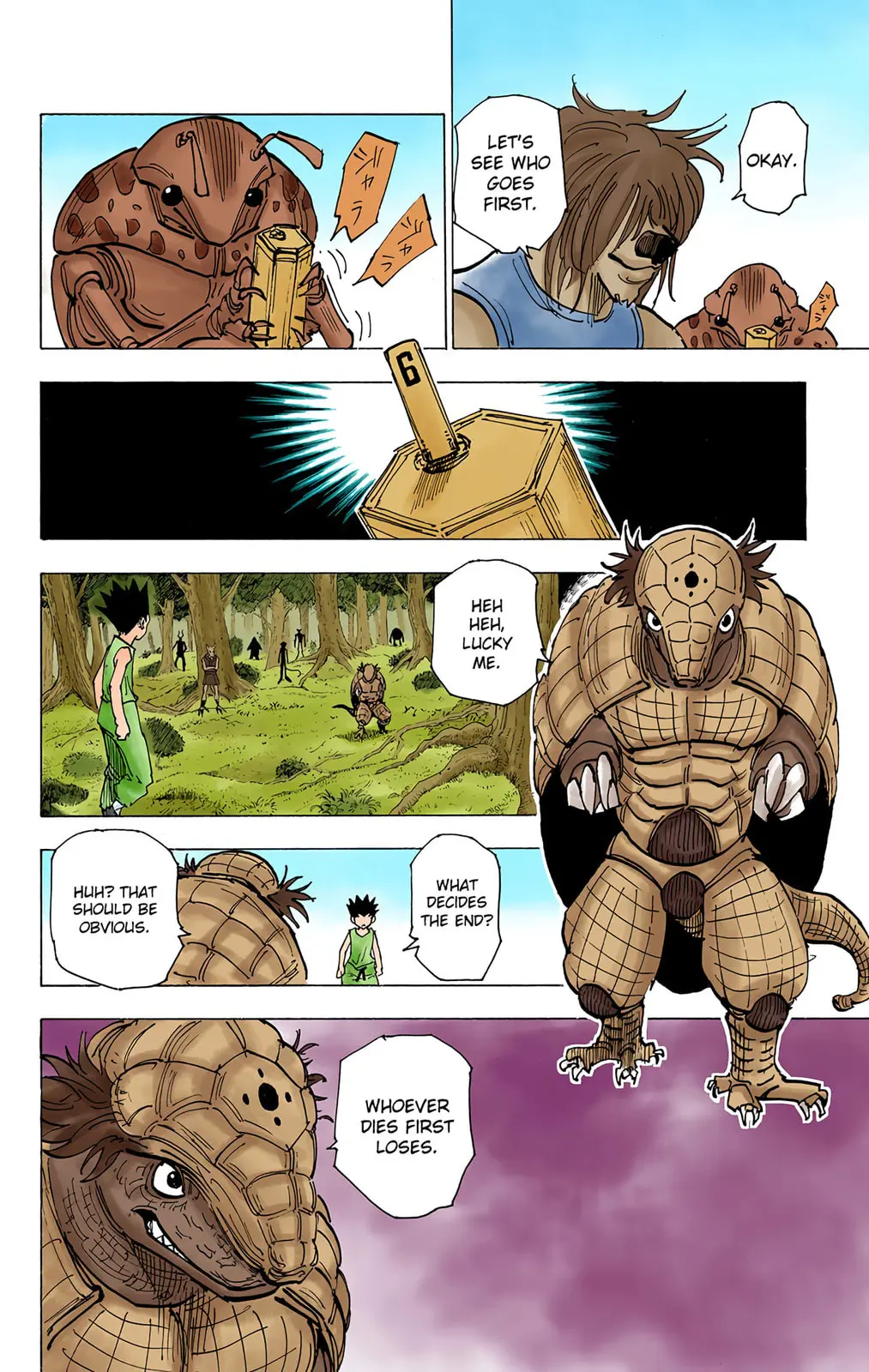Hunter x Hunter Colored Manga, chapter 195, page 3