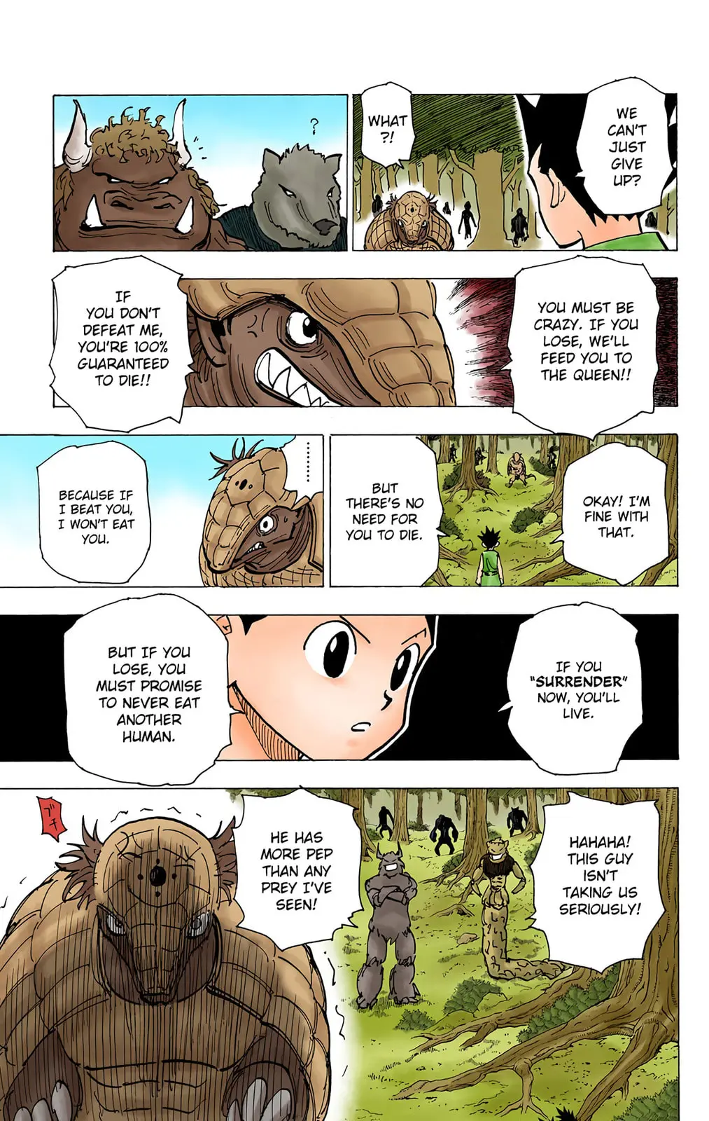 Hunter x Hunter Colored Manga, chapter 195, page 4