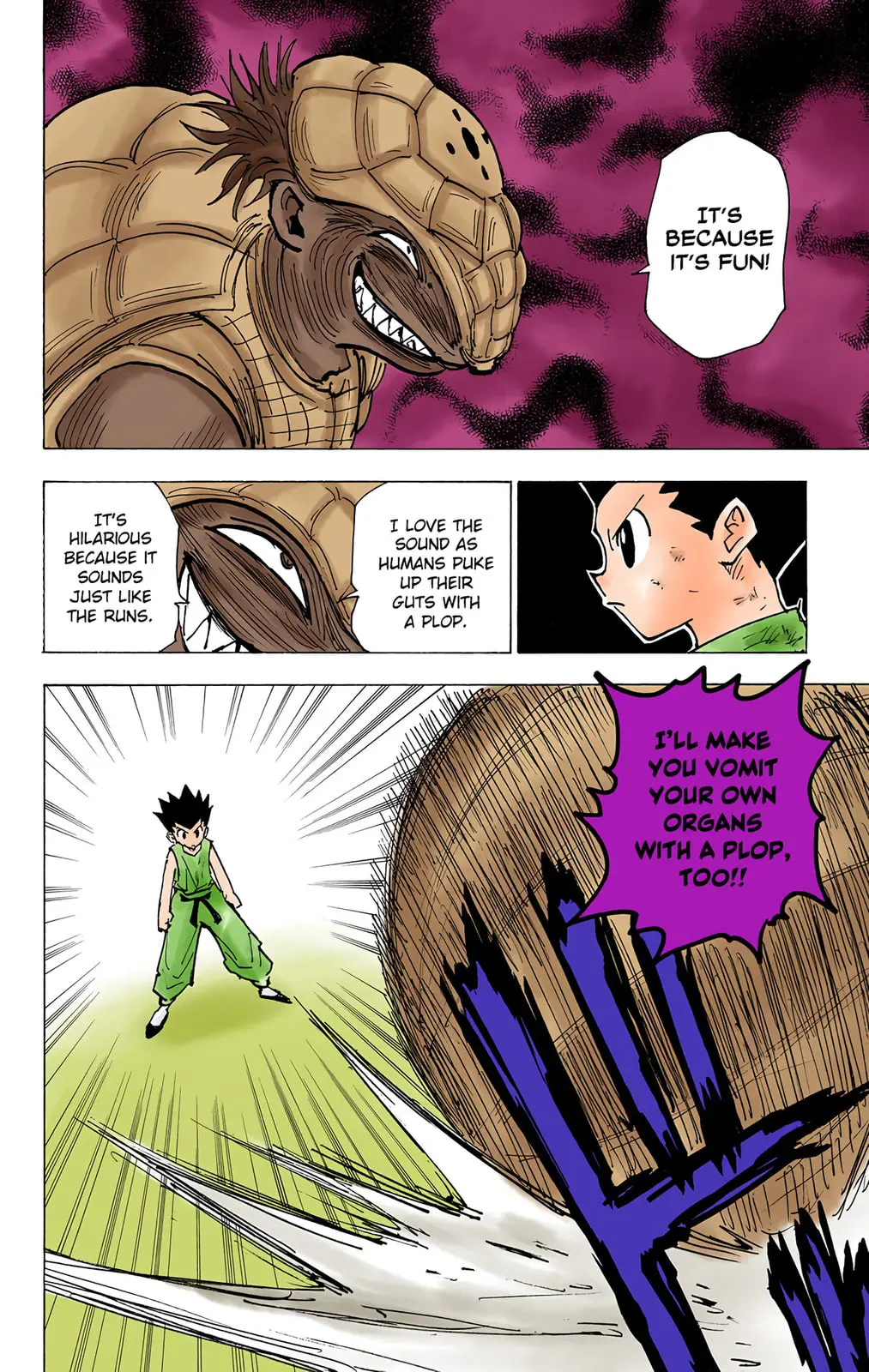 Hunter x Hunter Colored Manga, chapter 195, page 9