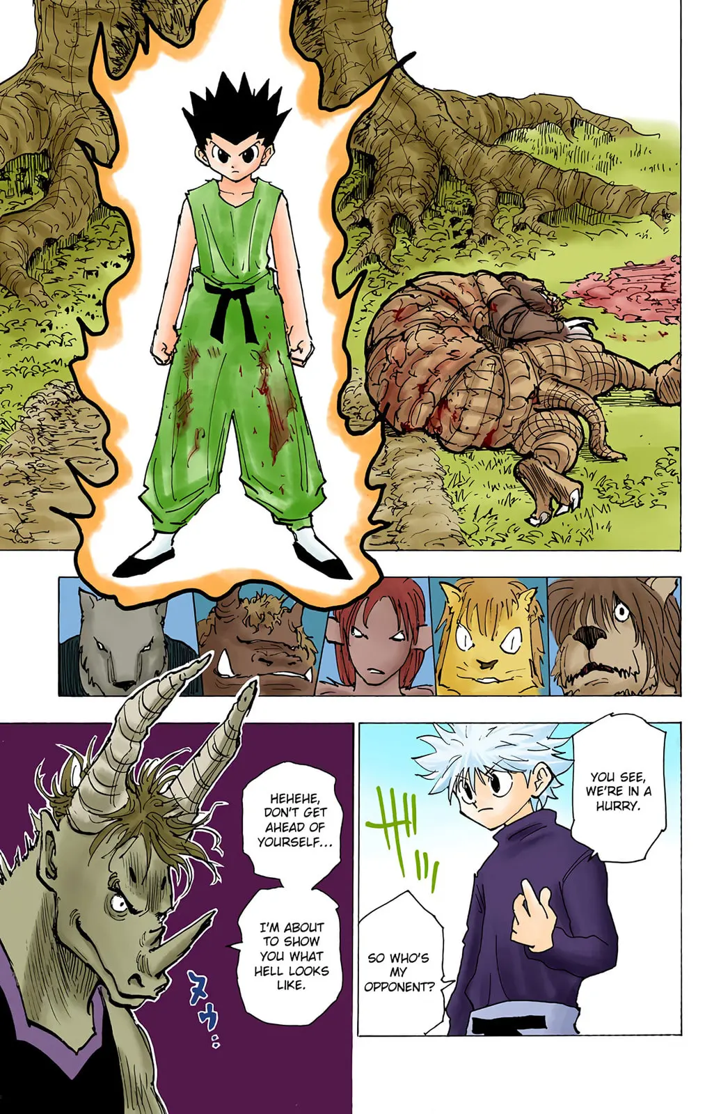 Hunter x Hunter Colored Manga, chapter 195, page 14