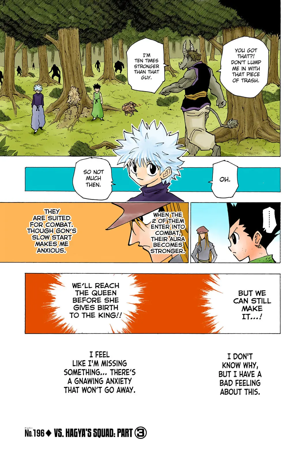 Hunter x Hunter Colored Manga, chapter 196, page 1