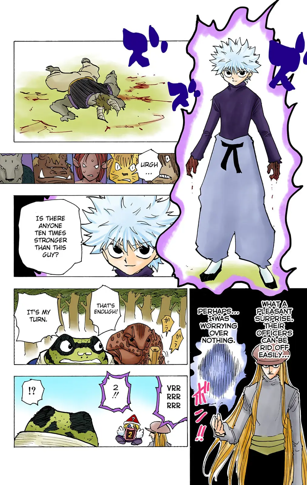Hunter x Hunter Colored Manga, chapter 196, page 5