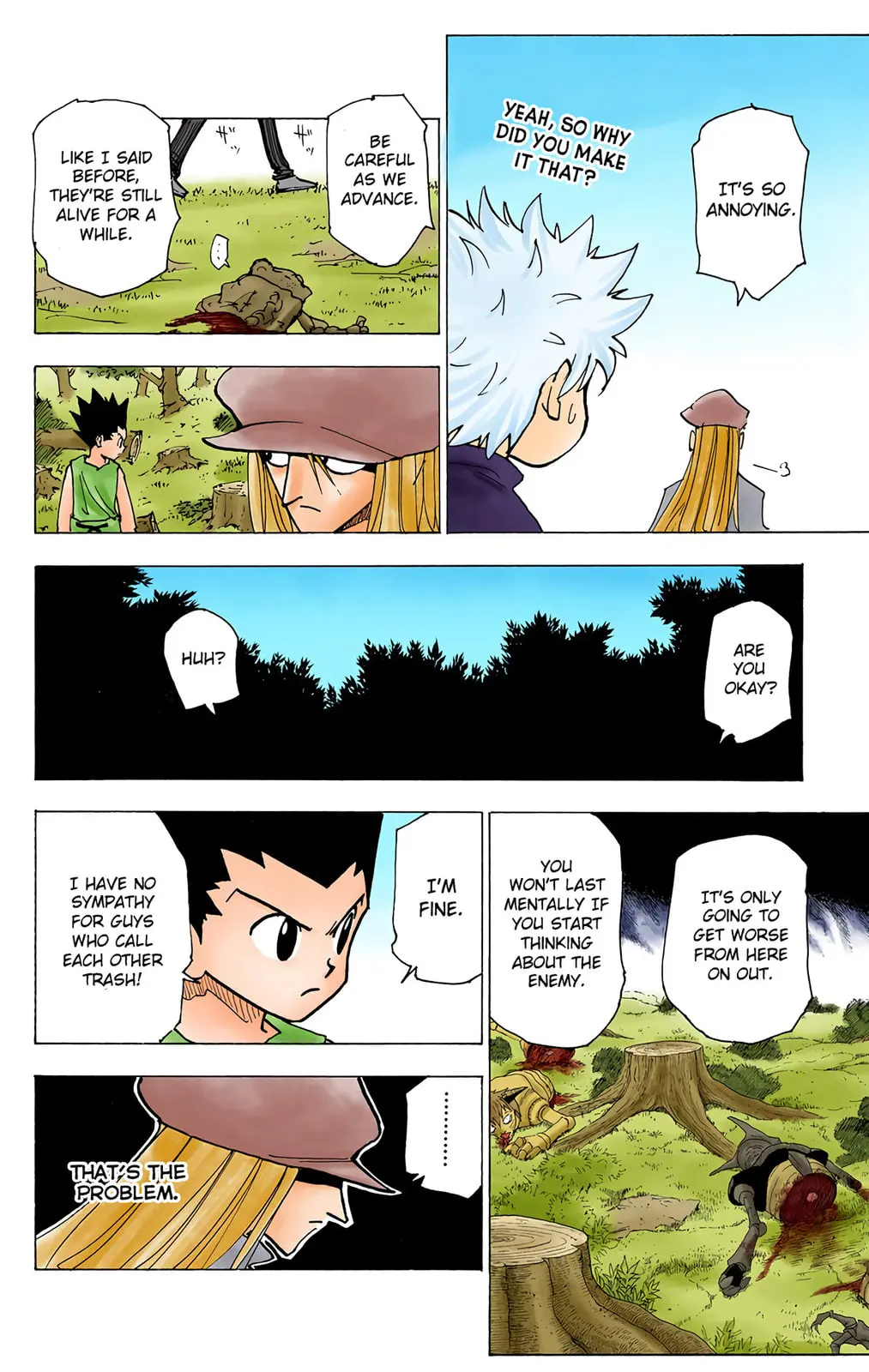 Hunter x Hunter Colored Manga, chapter 196, page 12