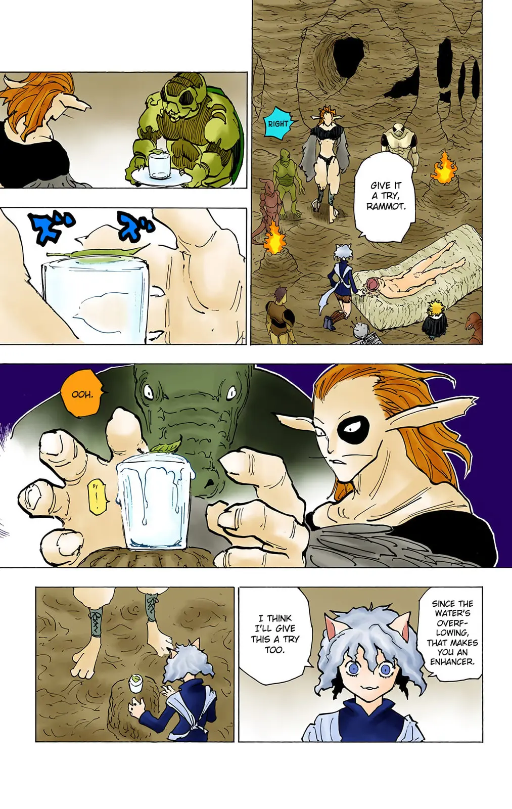 Hunter x Hunter Colored Manga, chapter 198, page 3