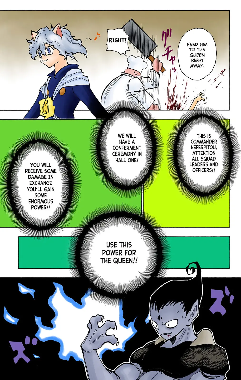 Hunter x Hunter Colored Manga, chapter 198, page 5