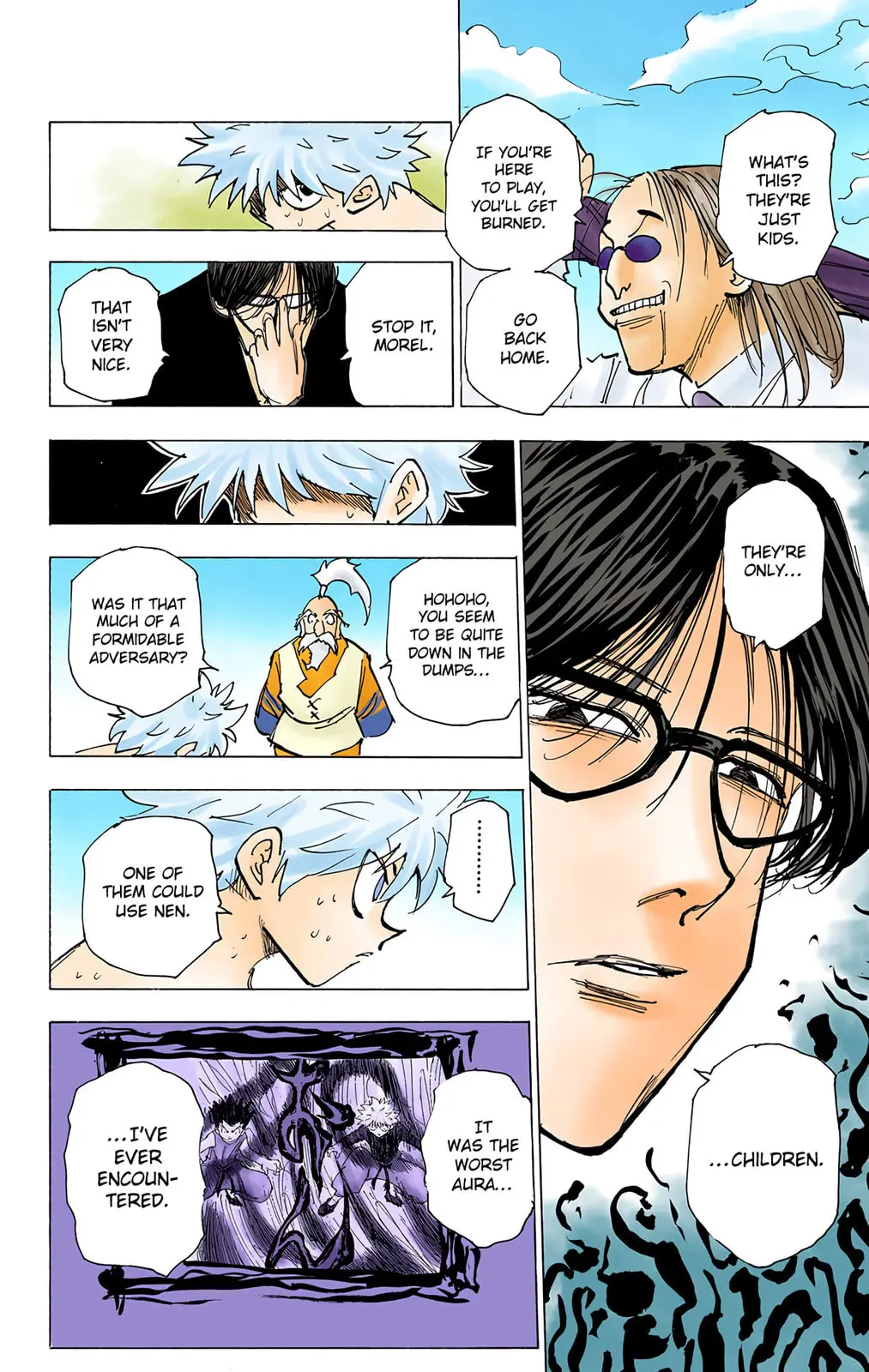 Hunter x Hunter Colored Manga, chapter 199, page 4