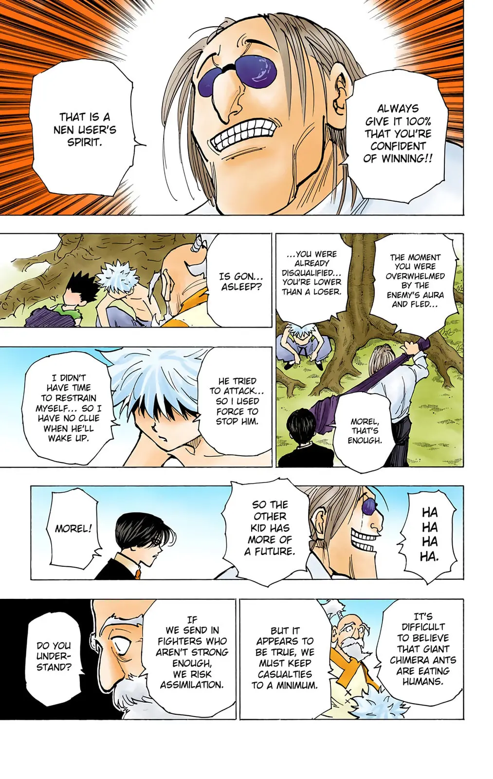 Hunter x Hunter Colored Manga, chapter 199, page 7