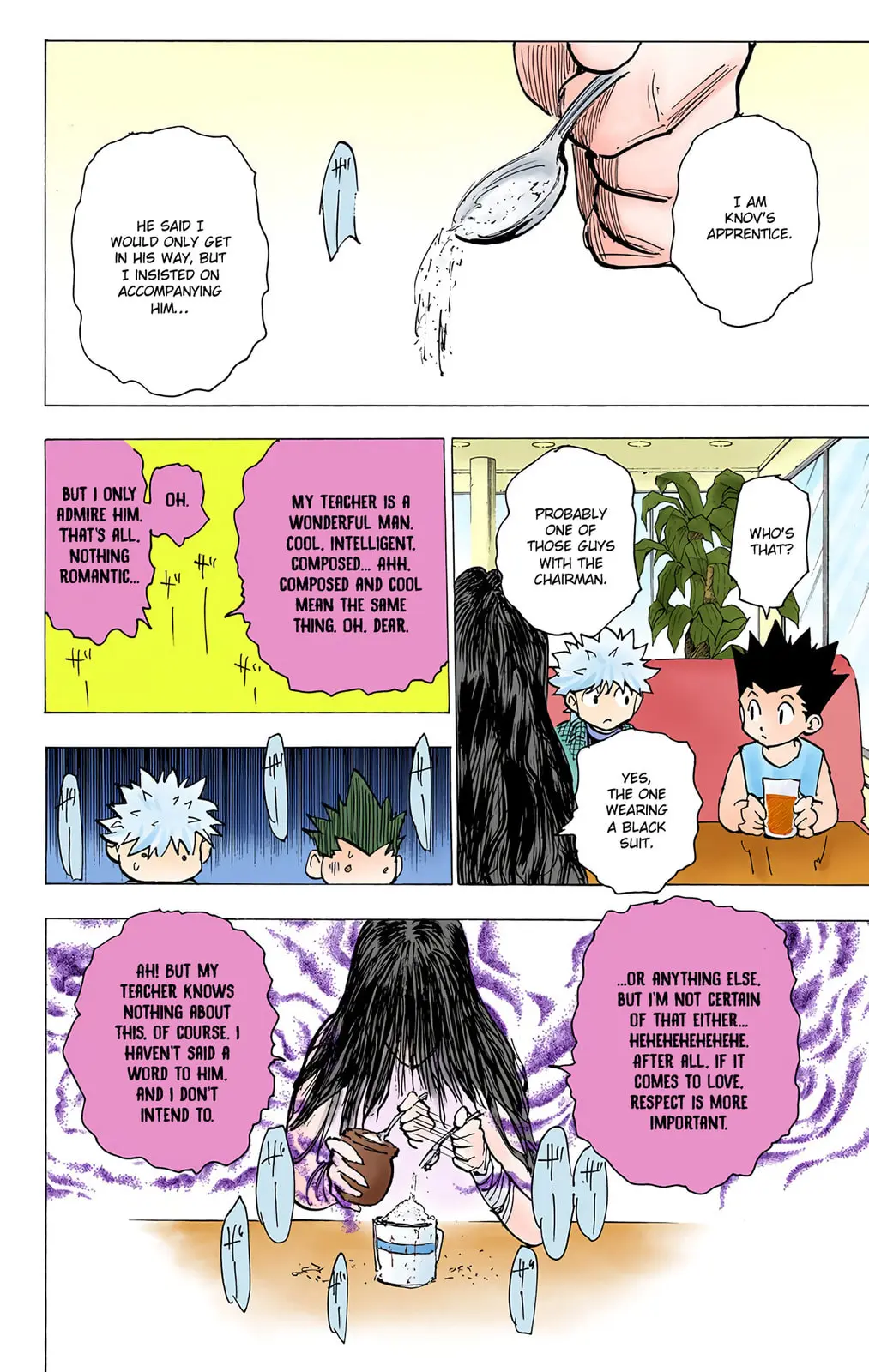 Hunter x Hunter Colored Manga, chapter 200, page 8