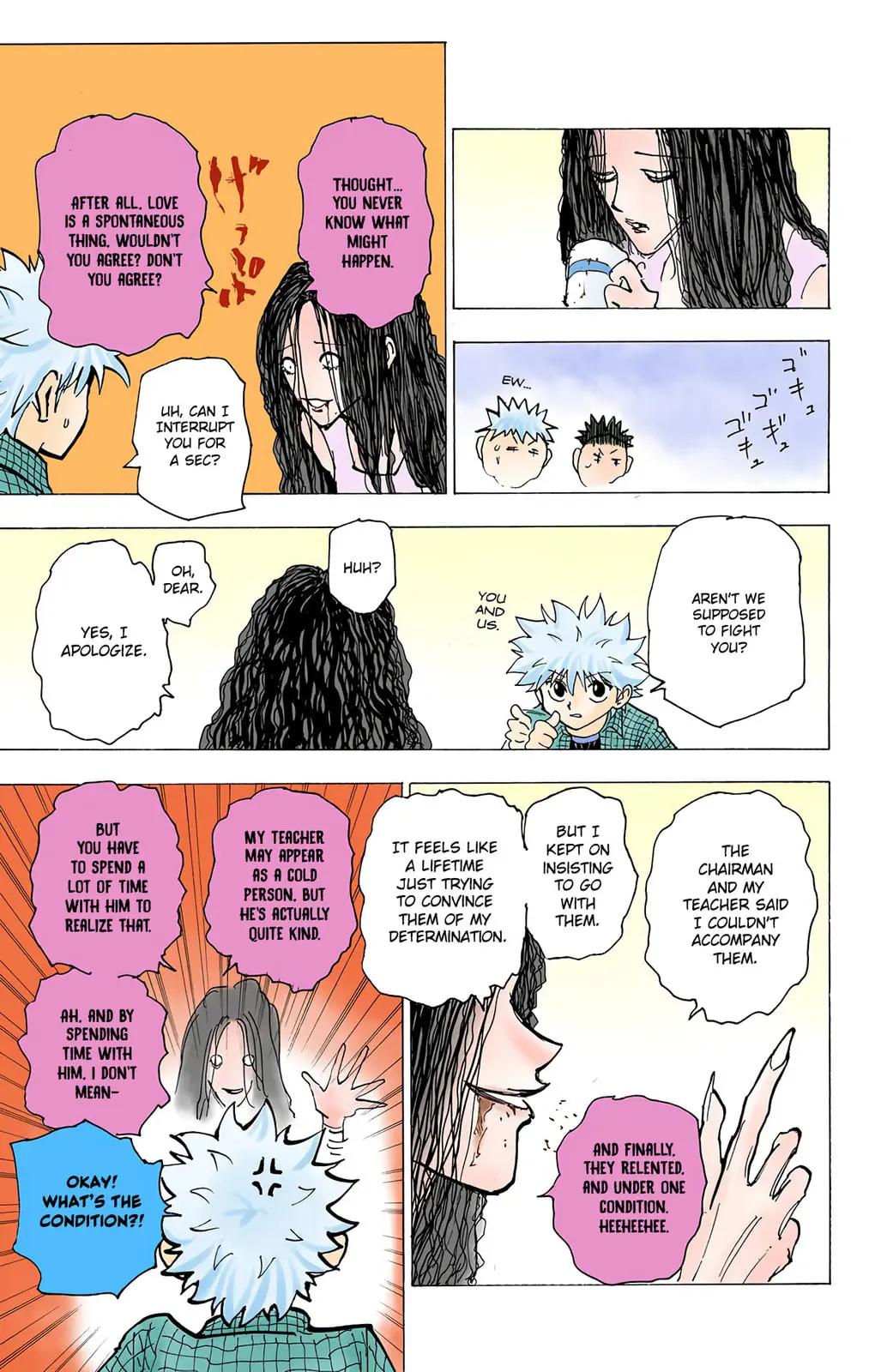 Hunter x Hunter Colored Manga, chapter 200, page 9