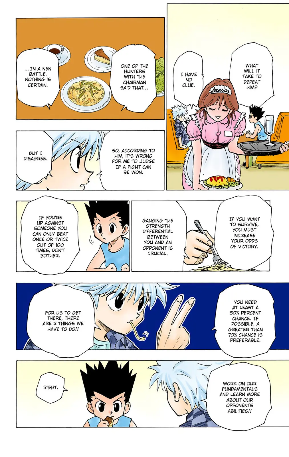 Hunter x Hunter Colored Manga, chapter 201, page 4