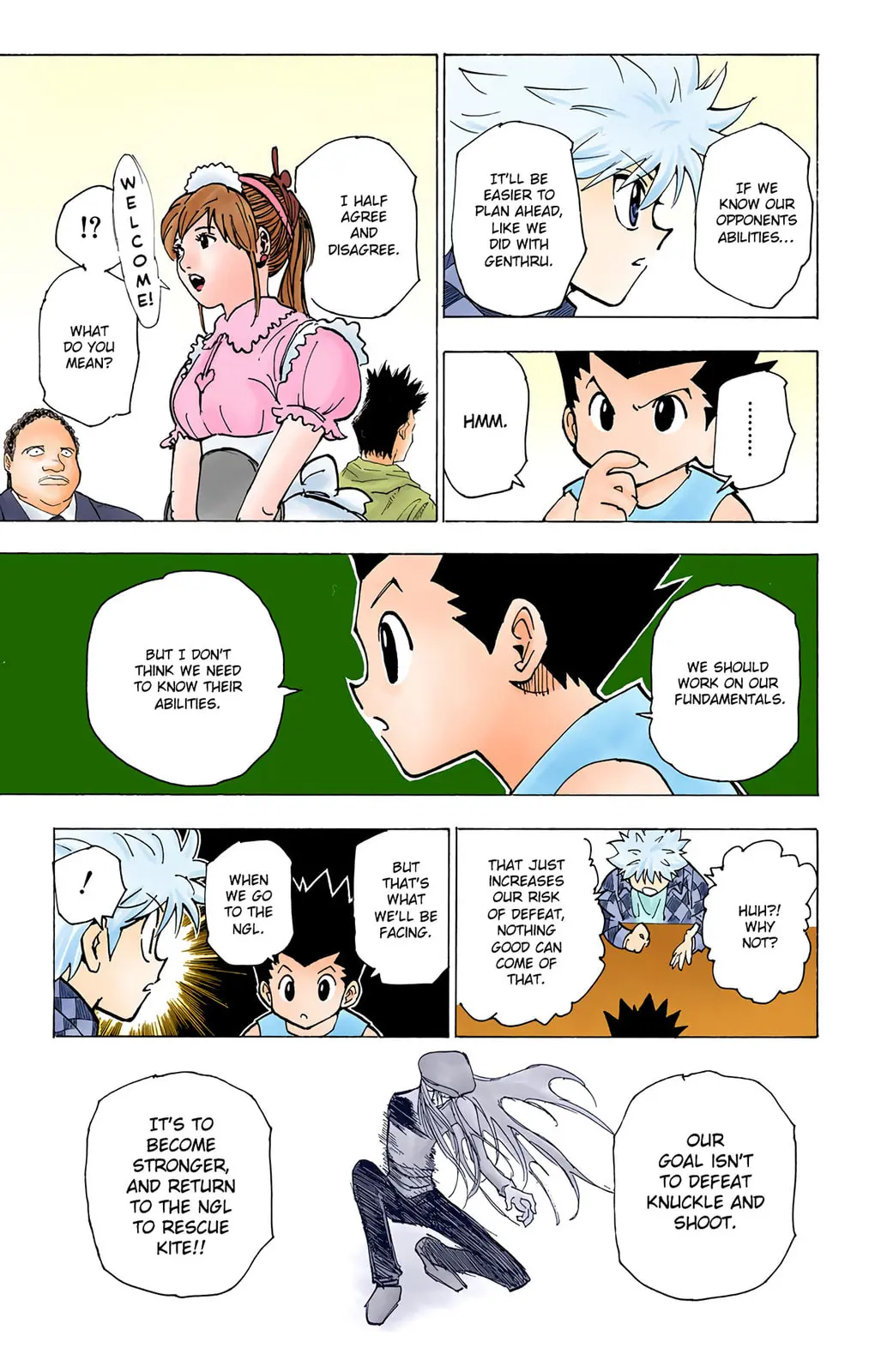 Hunter x Hunter Colored Manga, chapter 201, page 5