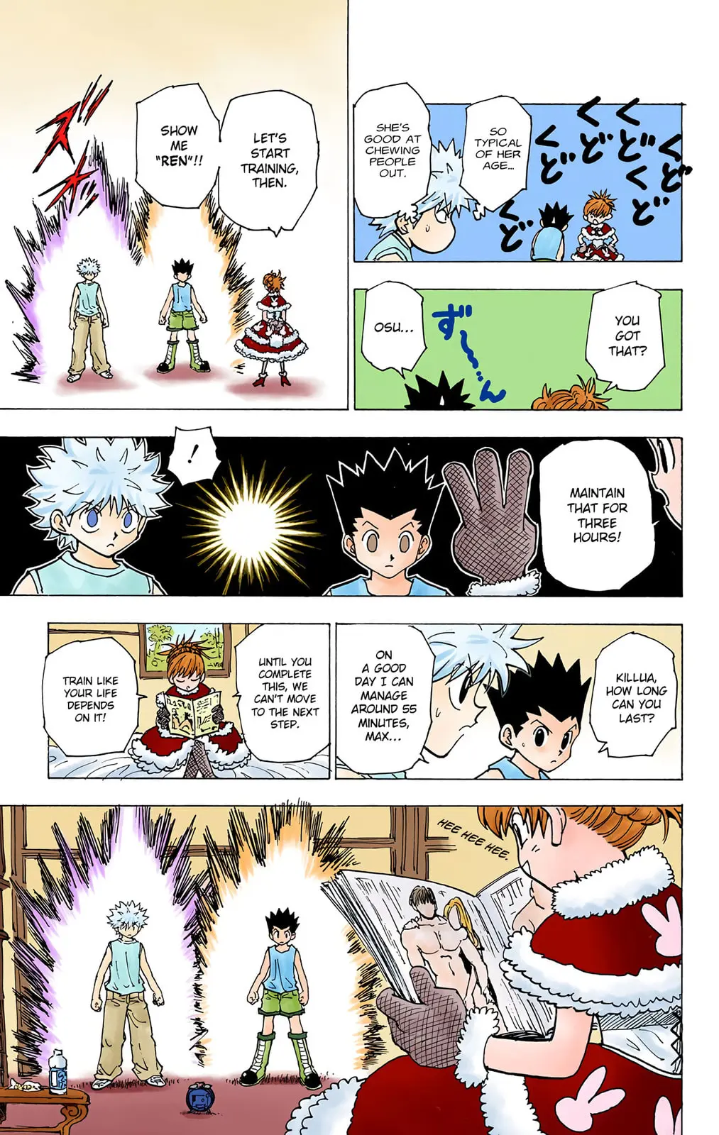 Hunter x Hunter Colored Manga, chapter 201, page 9