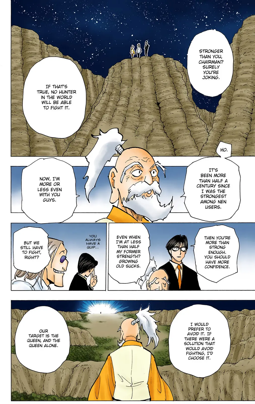 Hunter x Hunter Colored Manga, chapter 202, page 2