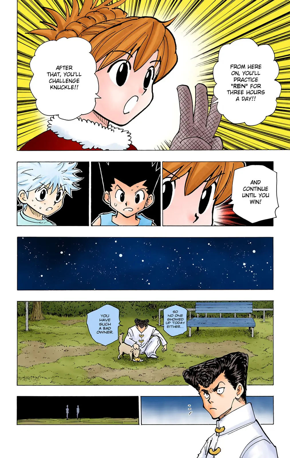 Hunter x Hunter Colored Manga, chapter 202, page 14