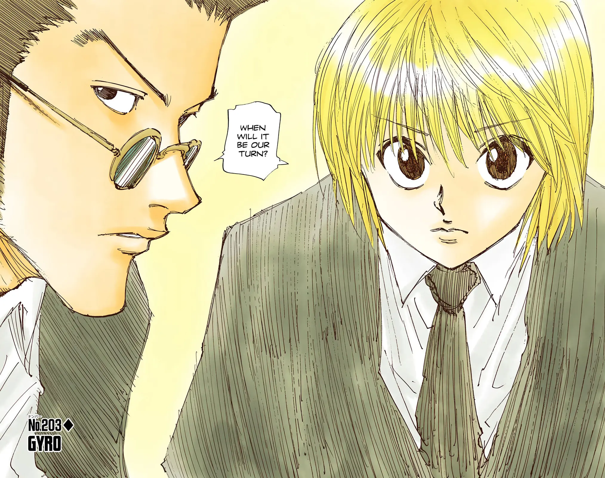 Hunter x Hunter Colored Manga, chapter 203, page 2