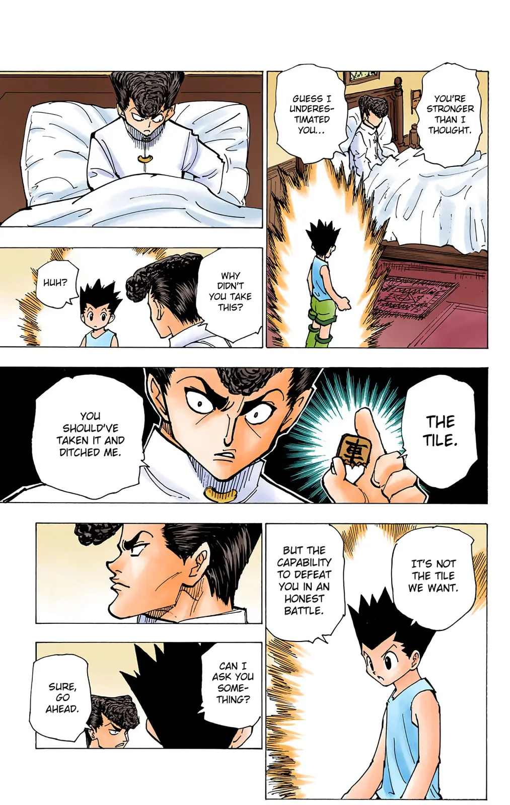 Hunter x Hunter Colored Manga, chapter 203, page 10