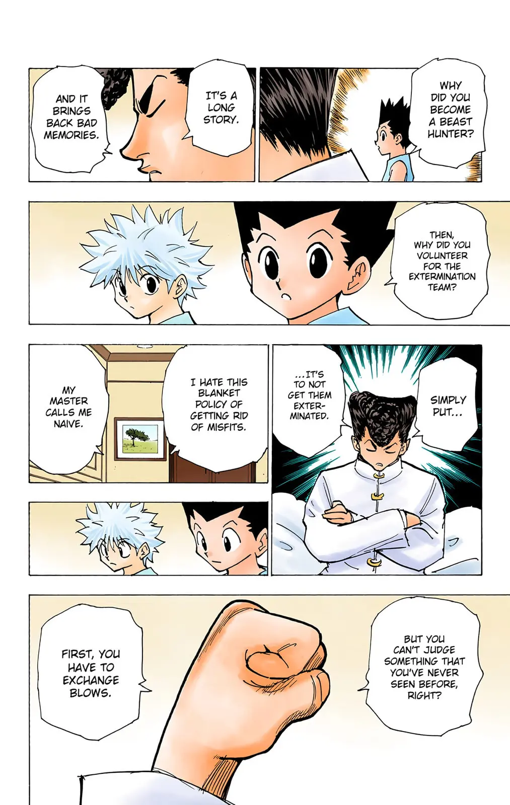 Hunter x Hunter Colored Manga, chapter 203, page 11