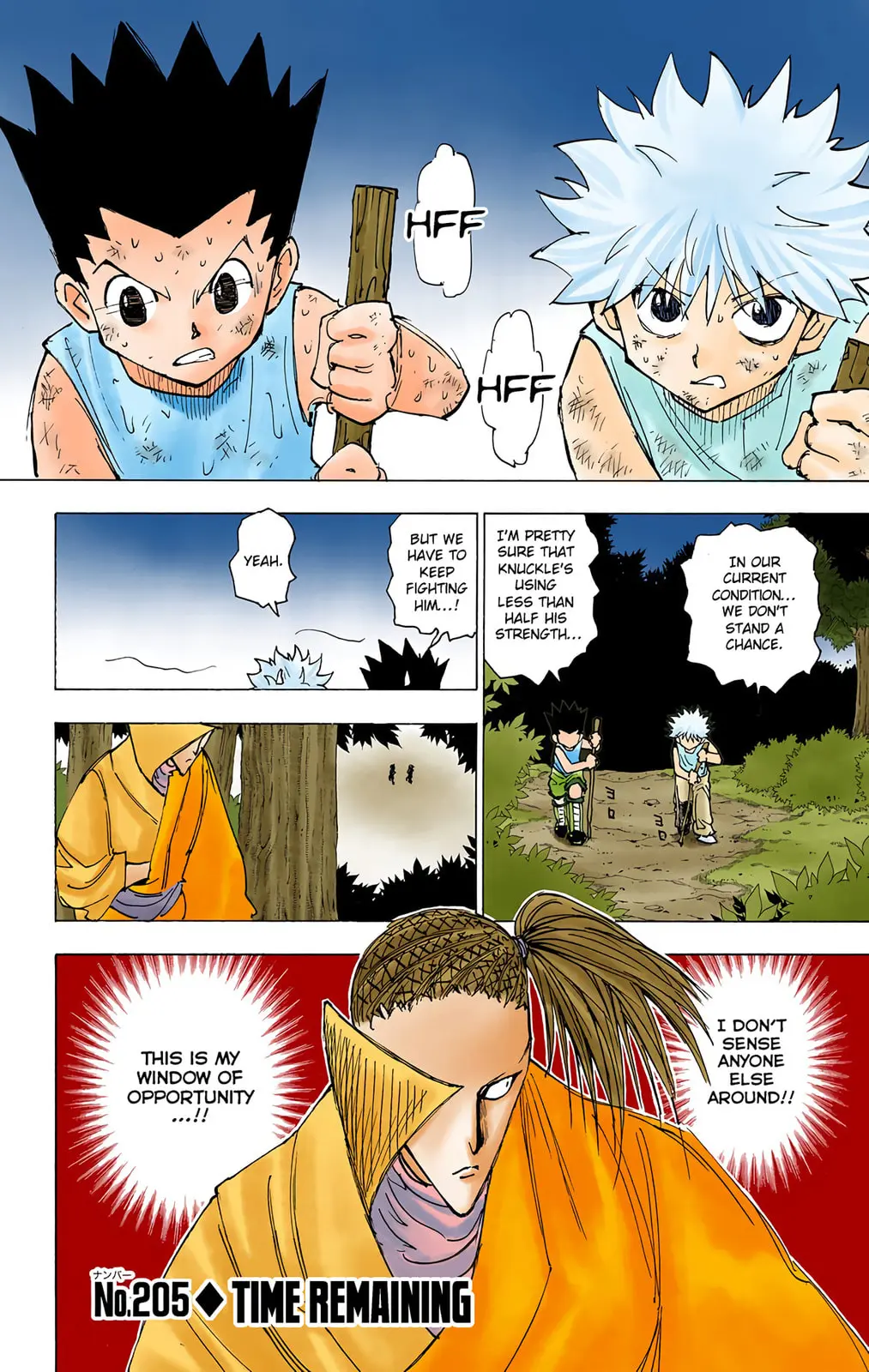 Hunter x Hunter Colored Manga, chapter 205, page 1