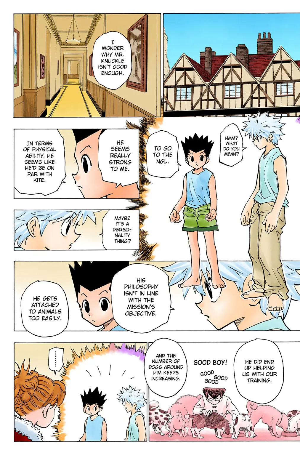 Hunter x Hunter Colored Manga, chapter 205, page 4