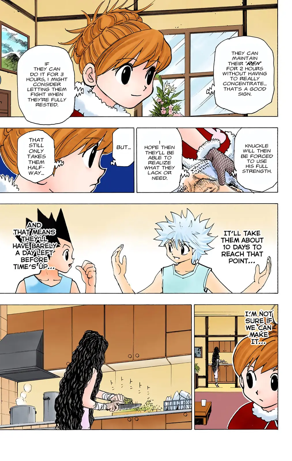 Hunter x Hunter Colored Manga, chapter 205, page 5