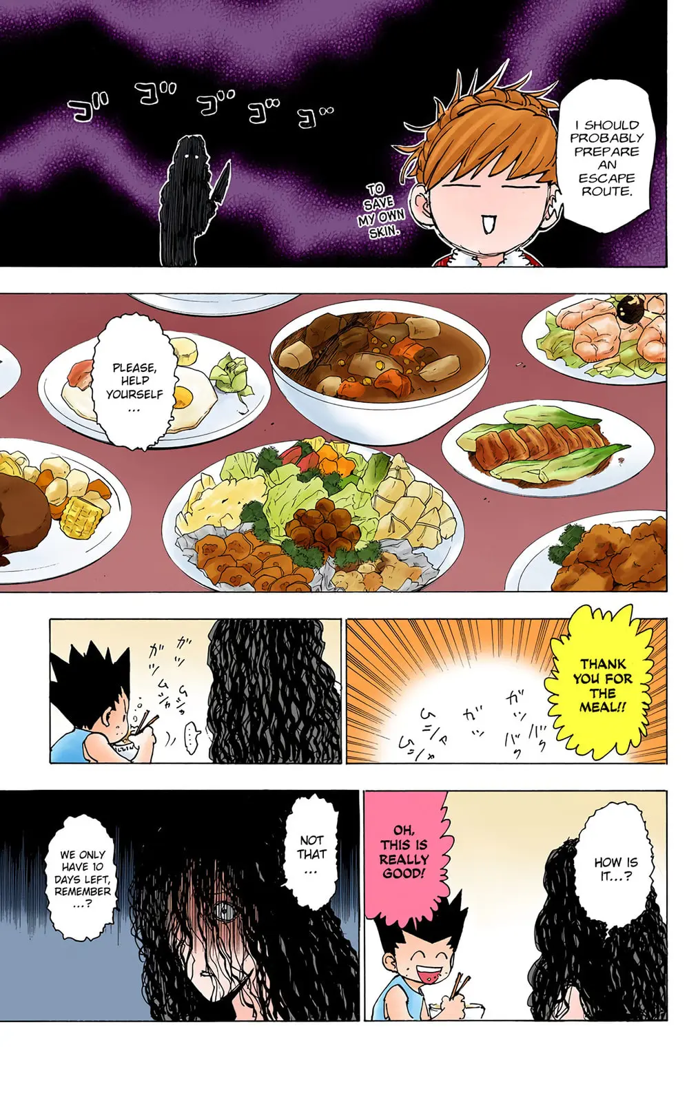 Hunter x Hunter Colored Manga, chapter 205, page 7