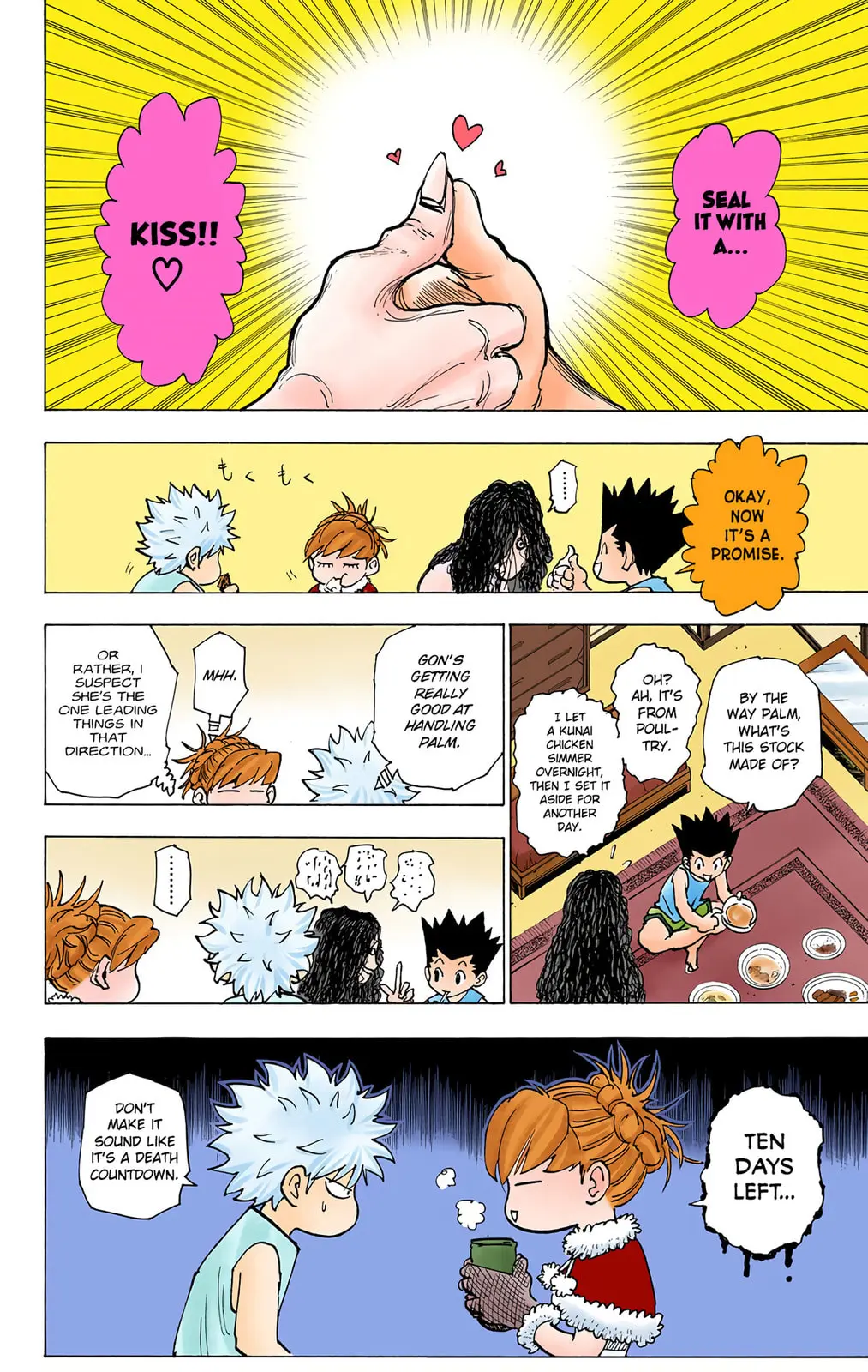 Hunter x Hunter Colored Manga, chapter 205, page 10