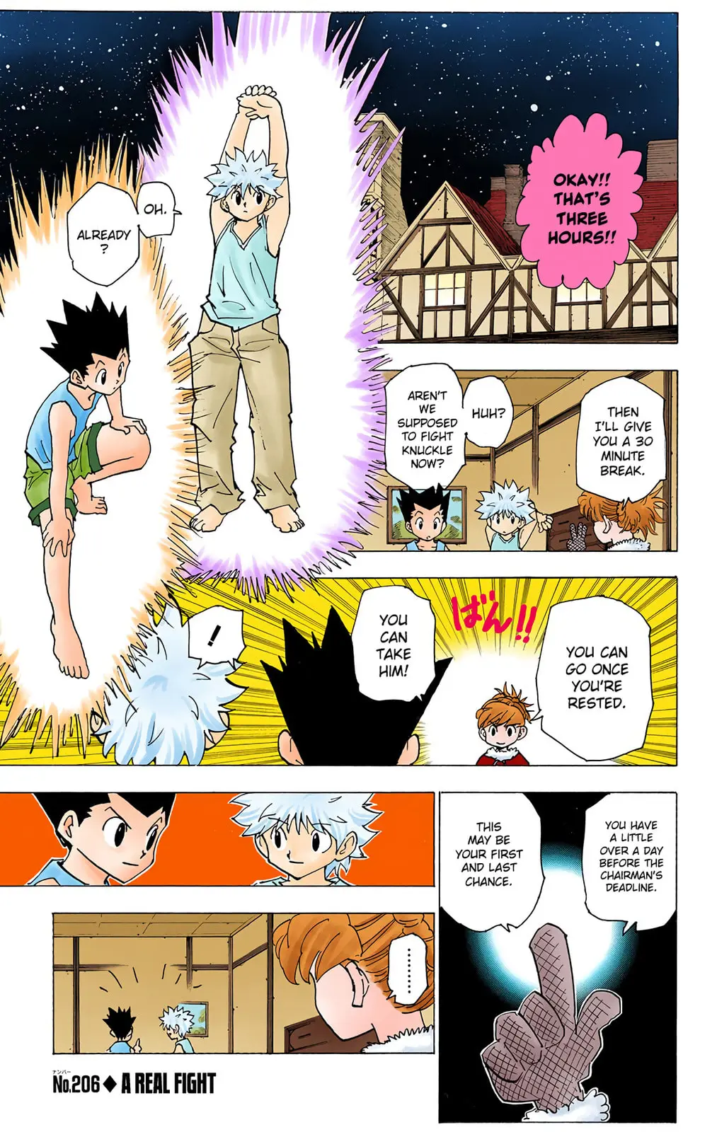 Hunter x Hunter Colored Manga, chapter 206, page 1