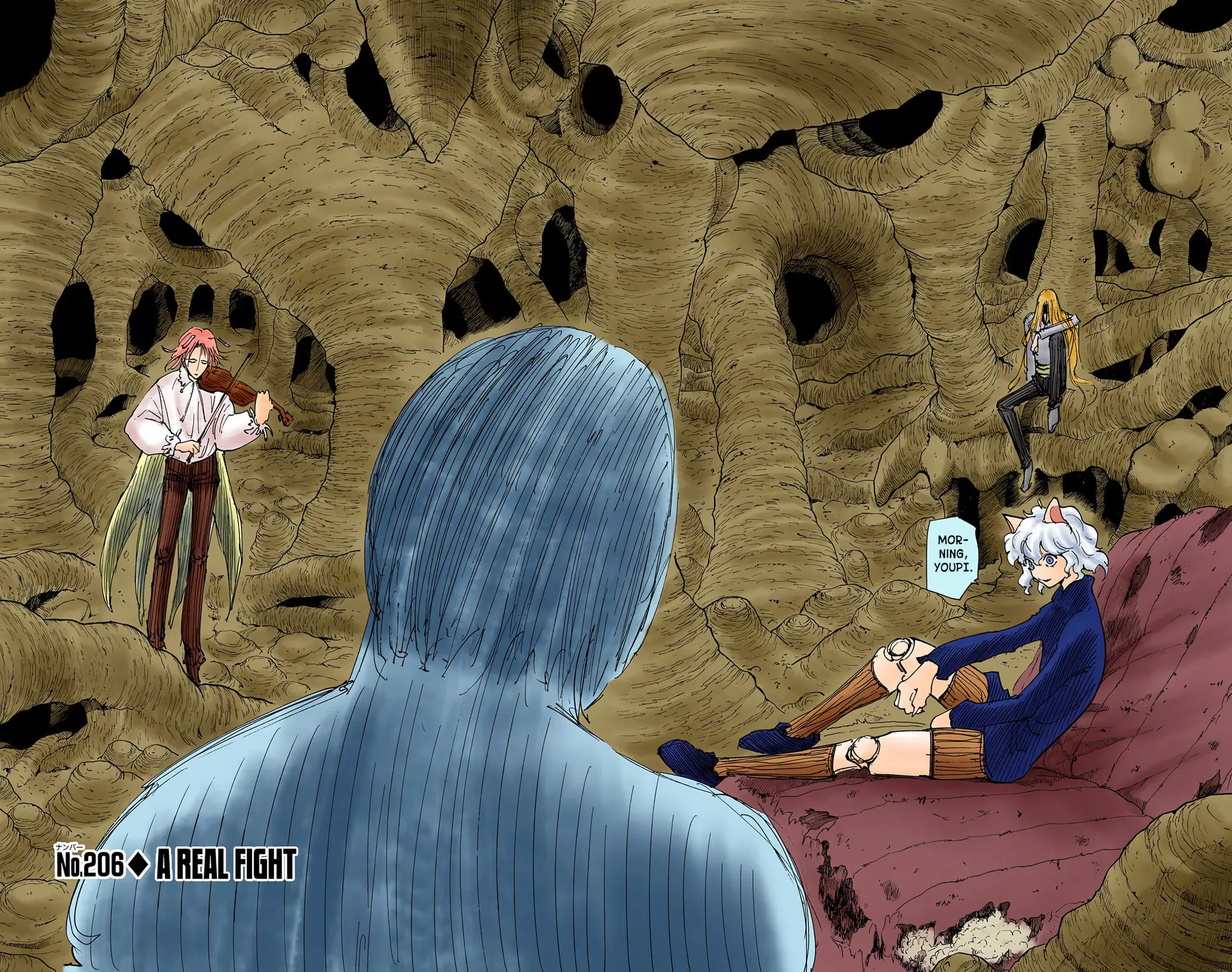 Hunter x Hunter Colored Manga, chapter 206, page 4