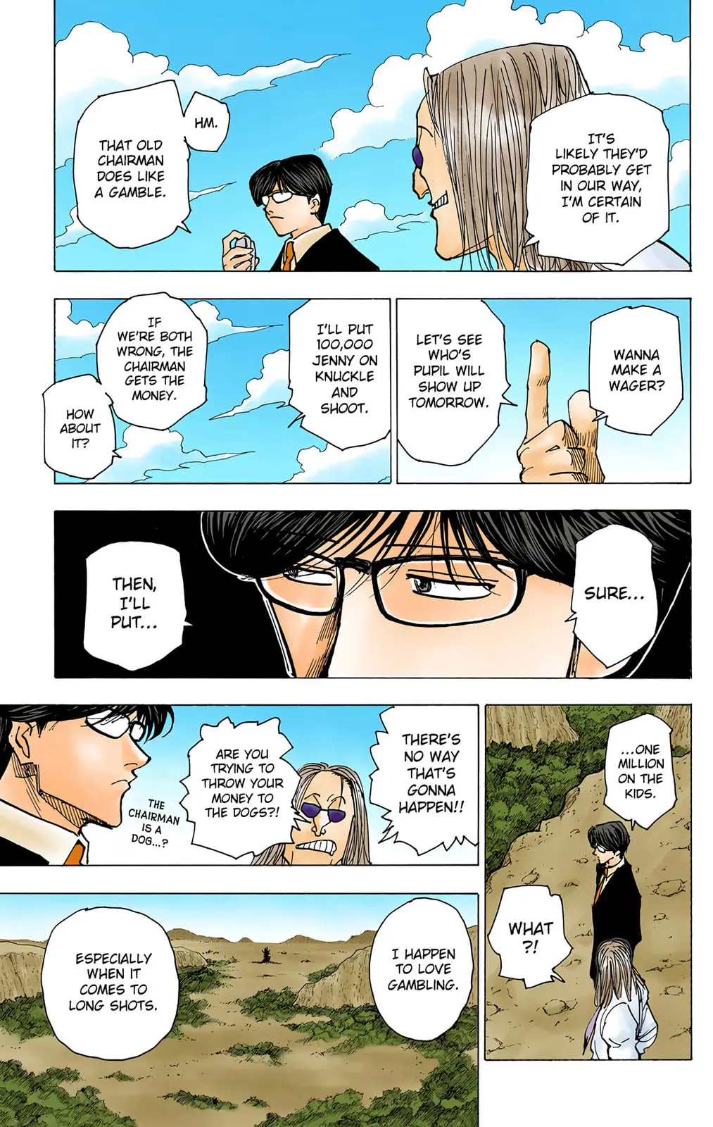Hunter x Hunter Colored Manga, chapter 206, page 12