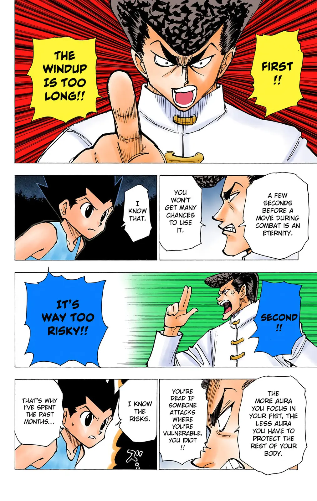 Hunter x Hunter Colored Manga, chapter 207, page 6