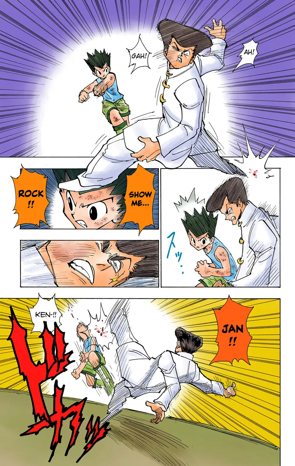 Hunter x Hunter Colored Manga, chapter 208, page 3