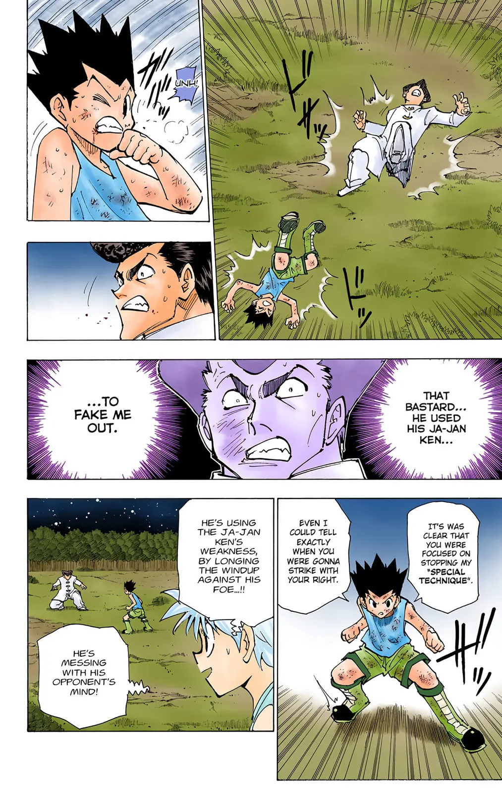 Hunter x Hunter Colored Manga, chapter 208, page 4