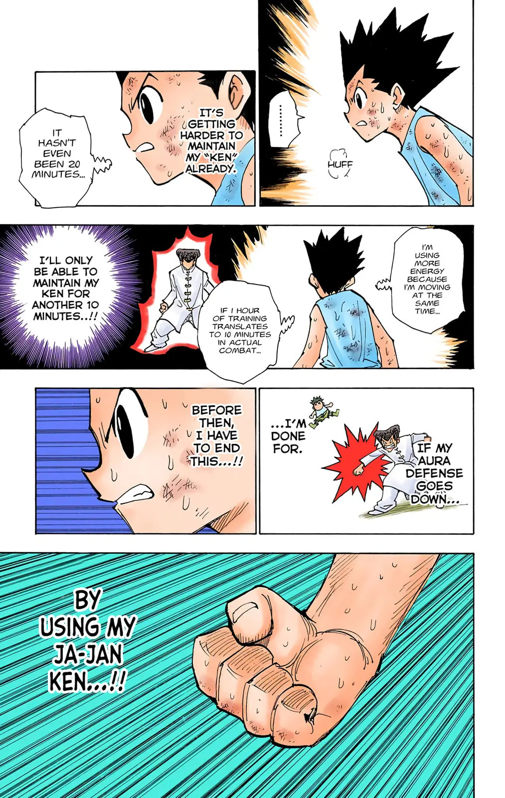 Hunter x Hunter Colored Manga, chapter 208, page 9