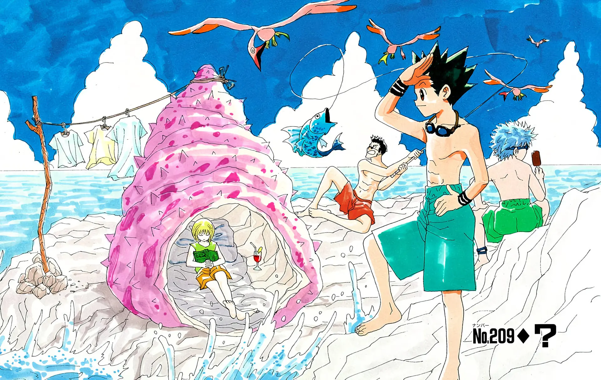Hunter x Hunter Colored Manga, chapter 209, page 1