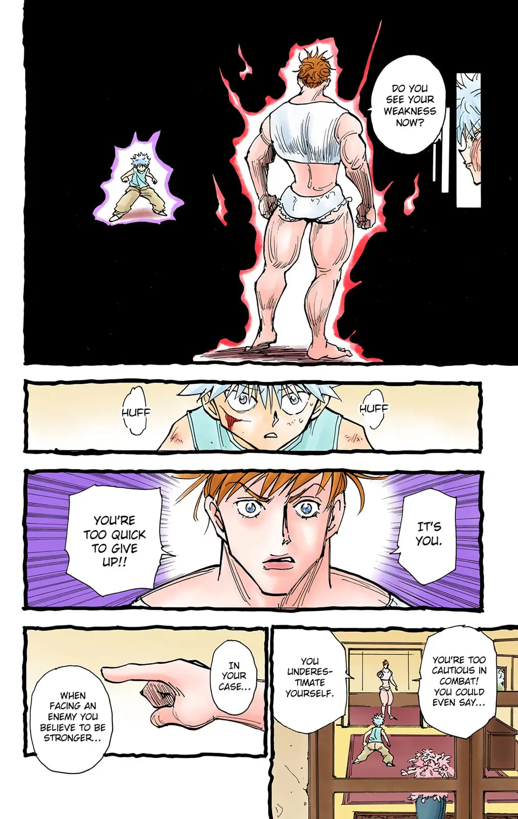Hunter x Hunter Colored Manga, chapter 210, page 2
