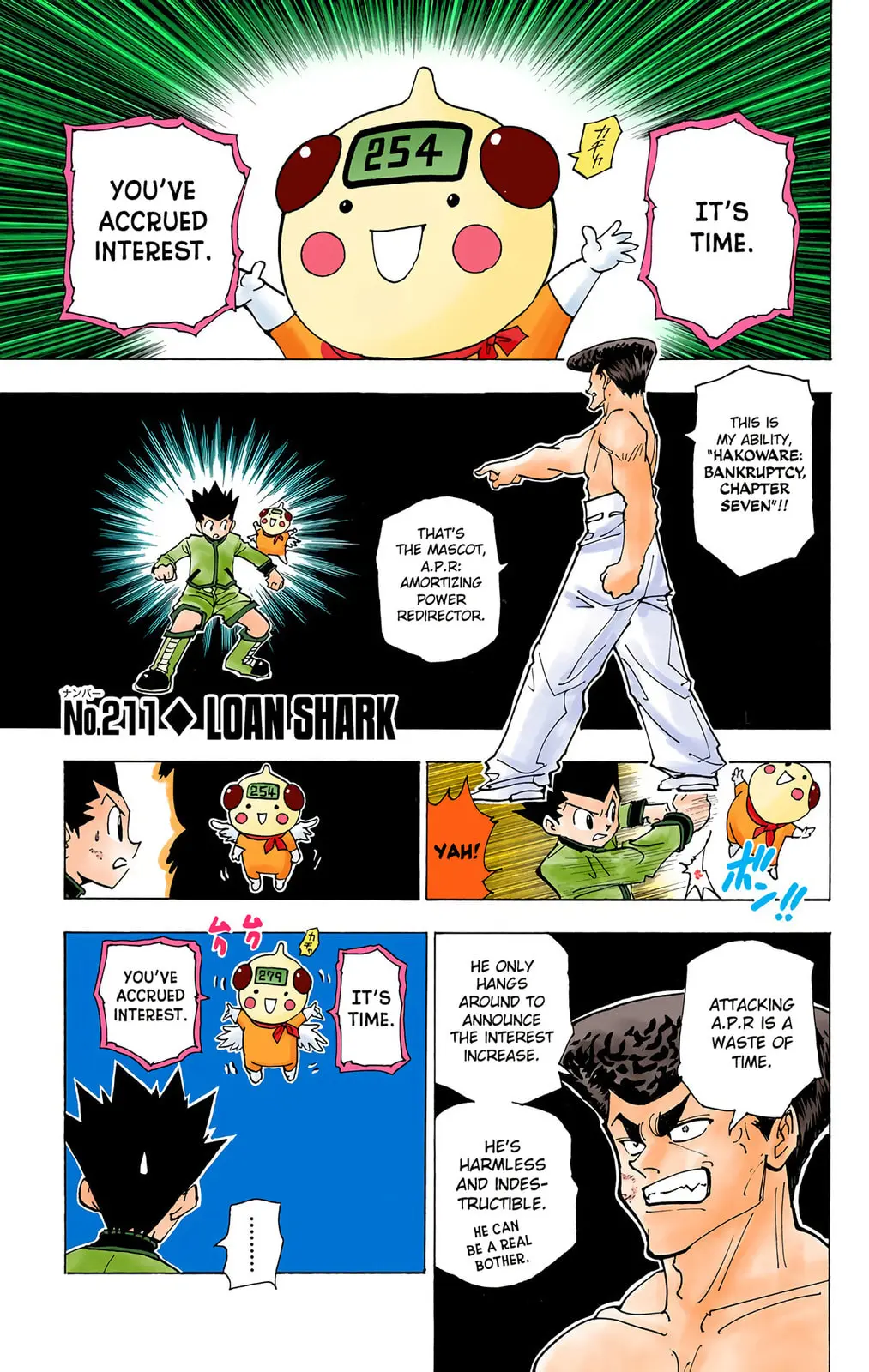Hunter x Hunter Colored Manga, chapter 211, page 1