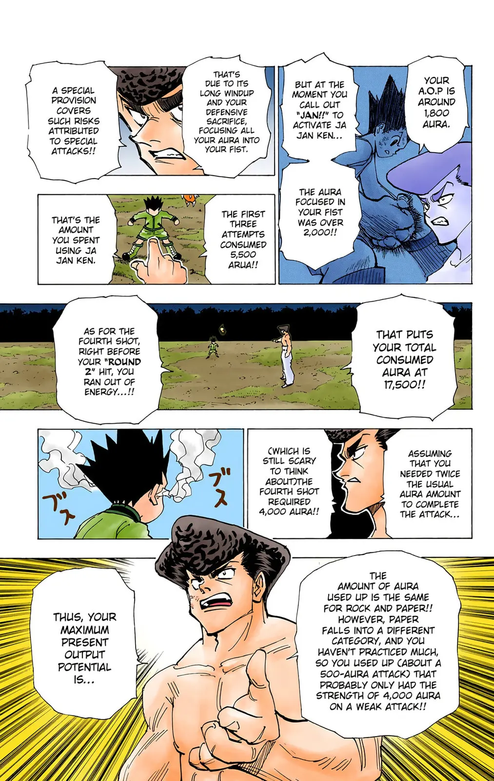 Hunter x Hunter Colored Manga, chapter 211, page 5